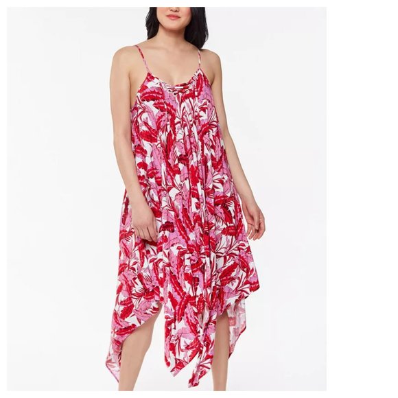 Jessica Simpson Paradiso Palm Lace Front Cover Up - Picture 7 of 7